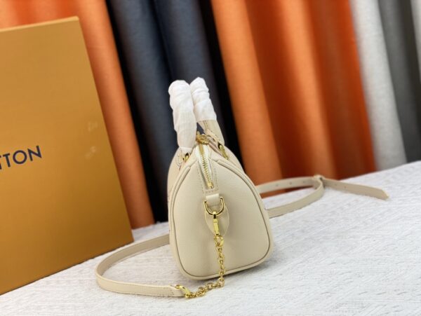 LOUIS VUITTON SPEEDY BANDOULIÈRE MONOGRAM EMPREINTE 20CM M46667 - Image 8