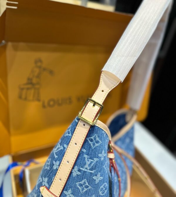 LOUIS VUITTON CARRYALL PM DENIM BLUE 28CM - Image 4