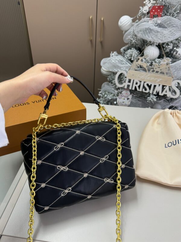 LOUIS VUITTON GO-14 MM BLACK 23CM - Image 3