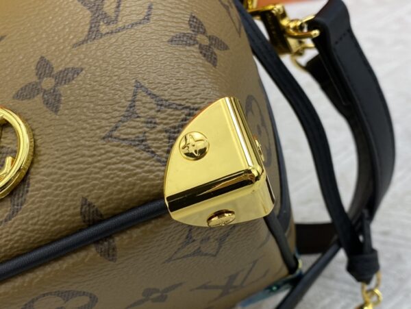 LOUIS VUITTON NÉO PURSE LV CHARMS MONOGRAM BROWN 15CM M82885 - Image 6