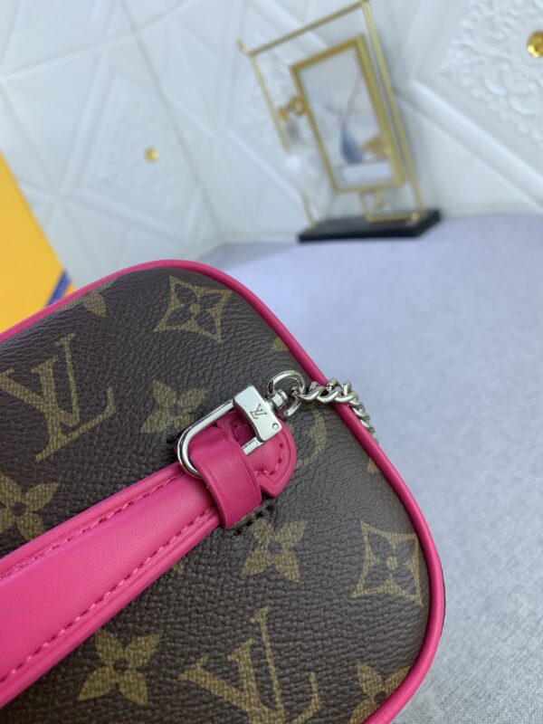 LOUIS VUITTON NICE MINI MONOGRAM CANVAS PINK 20CM M46767 - Image 5
