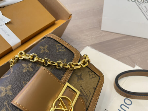 LOUIS VUITTON MINI DAUPHINE AUTRES TOILES MONOGRAM 25CM M45959 - Image 7