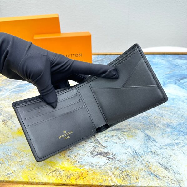 LOUIS VUITTON MARCO WALLET BLACK 11CM M81742 - Image 7
