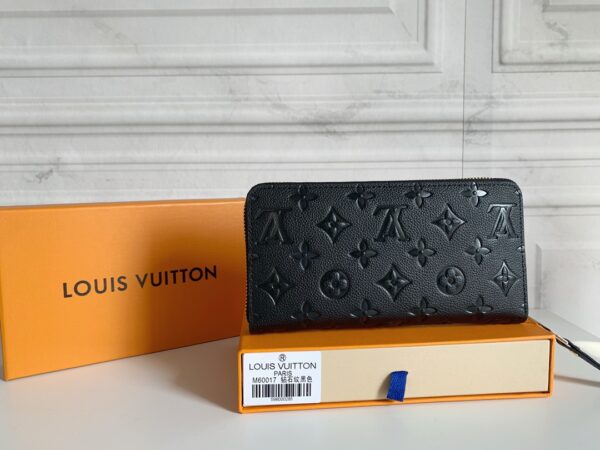 LOUIS VUITTON ZIPPY WALLET BLACK 19CM M61864 - Image 3