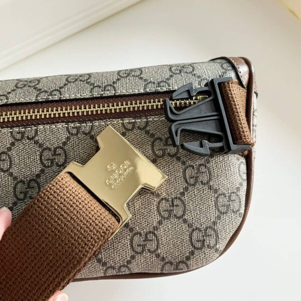 GUCCI BELT BAG GG BROWN 24CM - Image 4