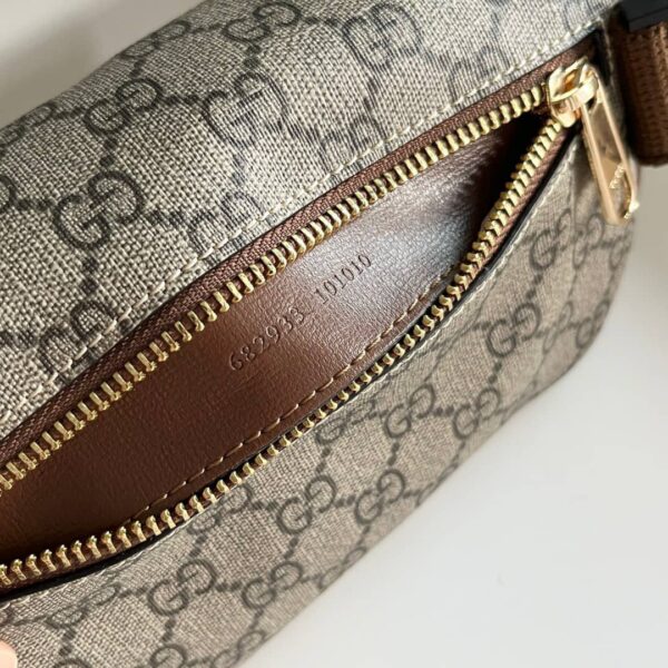 GUCCI BELT BAG GG BROWN 24CM - Image 5