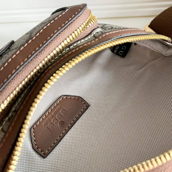 GUCCI BELT BAG GG BROWN 24CM - Image 8