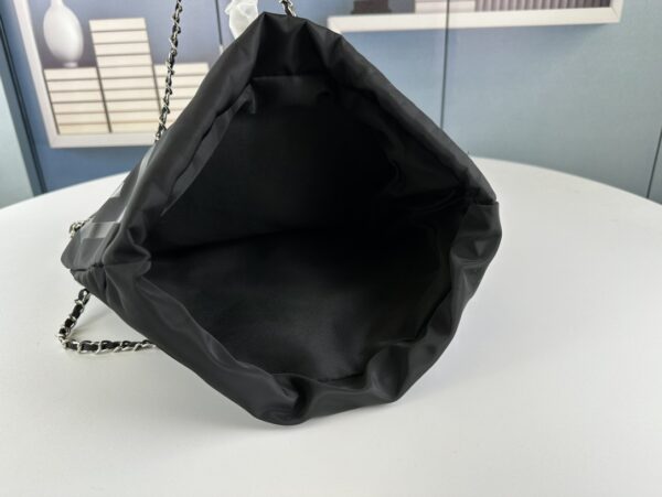 CHANEL COCO SPORT BACKPACK NYLON BLACK 41CM - Image 2