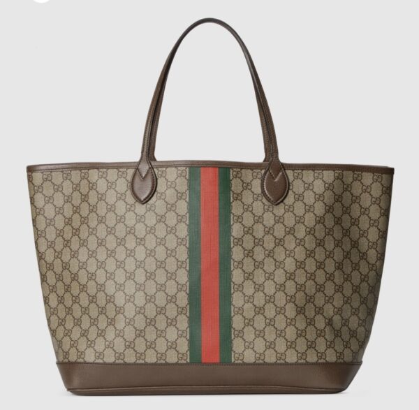 GUCCI BROWN OPHIDIA GG LARGE TOTE BAG 40CM - Image 10