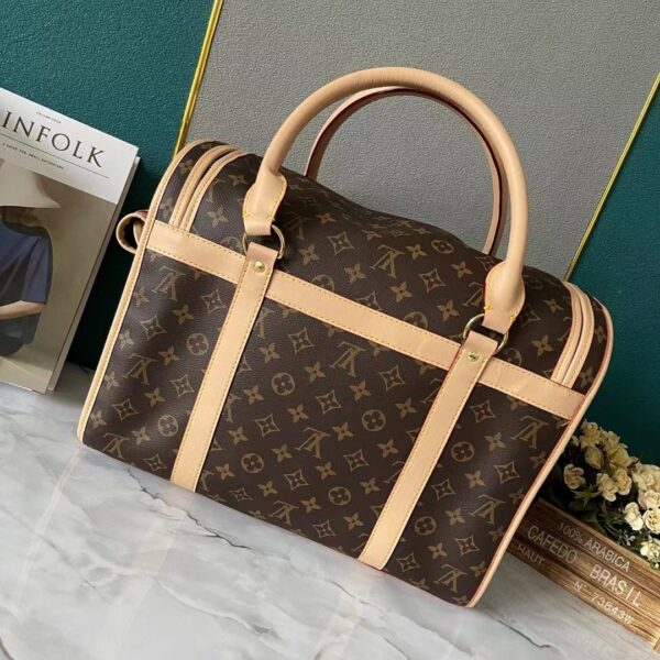LOUIS VUITTON DOG BAG BROWN 46CM M45662 - Image 2