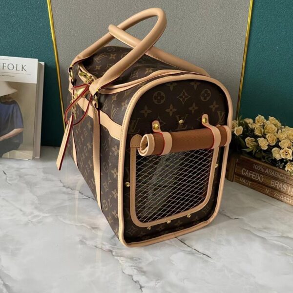 LOUIS VUITTON DOG BAG BROWN 46CM M45662 - Image 3