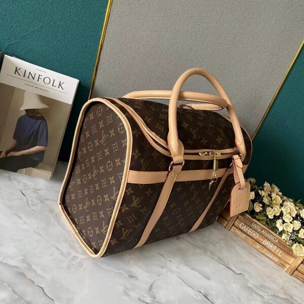 LOUIS VUITTON DOG BAG BROWN 46CM M45662 - Image 4