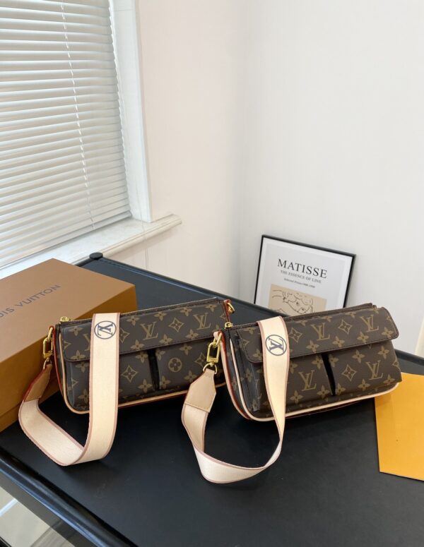 LOUIS VUITTON VIBE BAG MONOGRAM CANVAS 25CM M46999 - Image 4