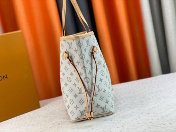 LOUIS VUITTON NEVERFULL MM MONOPANAME COATED CANVAS OCHER 32CM M23501 - Image 5