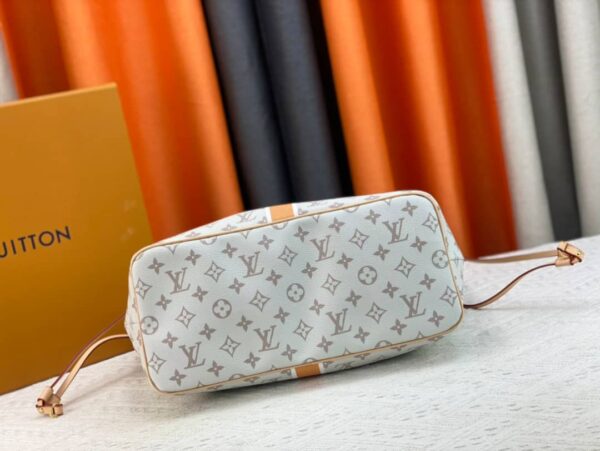LOUIS VUITTON NEVERFULL MM MONOPANAME COATED CANVAS OCHER 32CM M23501 - Image 7