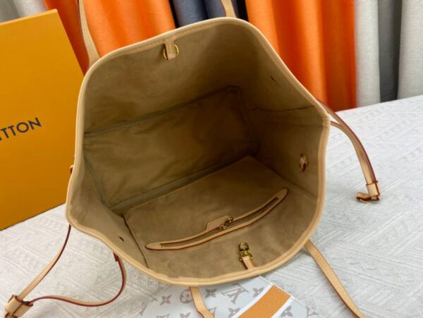 LOUIS VUITTON NEVERFULL MM MONOPANAME COATED CANVAS OCHER 32CM M23501 - Image 10
