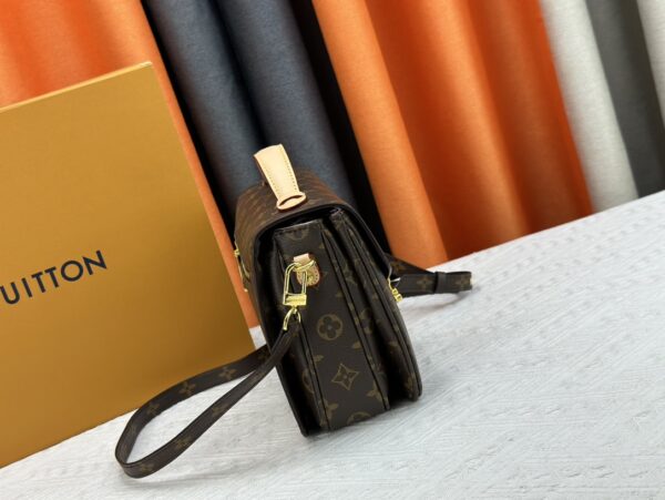 LOUIS VUITTON POCHETTE MÉTIS MONOGRAM COATED CANVAS 25CM M47203 - Image 4