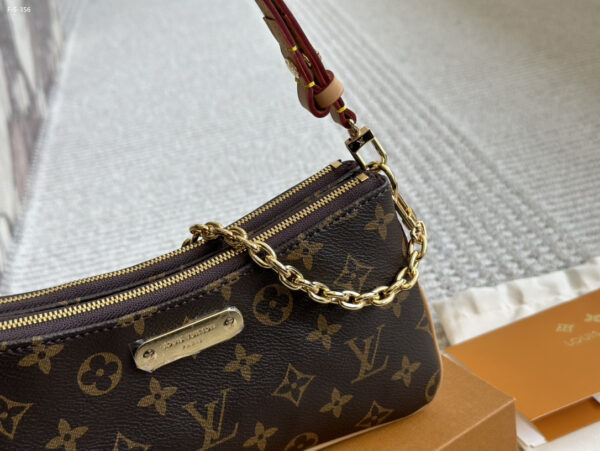 LOUIS VUITTON LIV POCHETTE MONOGRAM COATED CANVAS 20CM M83008 - Image 6