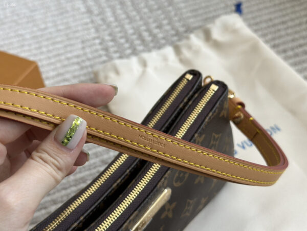 LOUIS VUITTON LIV POCHETTE MONOGRAM COATED CANVAS 20CM M83008 - Image 5