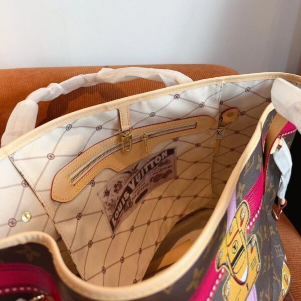 LOUIS VUITTON NEVERFULL SUMMER TRUNK MONOGRAM BROWN 32CM - Image 5