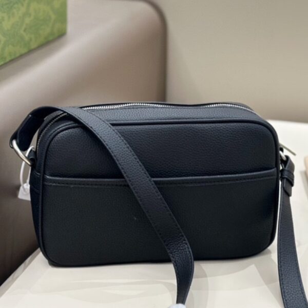 GUCCI MINI SHOULDER BAG BLACK 23CM 768391 AACYX 8446 - Image 5