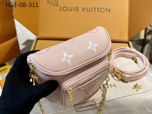 LOUIS VUITTON MINI BUMBAG PINK 18CM M82347 - Image 6