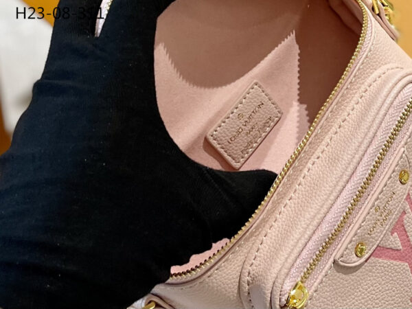 LOUIS VUITTON MINI BUMBAG PINK 18CM M82347 - Image 7
