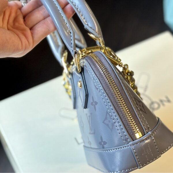LOUIS VUITTON ALMA BB GRIS TRIANON 18CM M12561 - Image 6