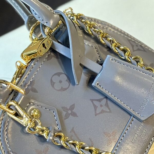 LOUIS VUITTON ALMA BB GRIS TRIANON 18CM M12561 - Image 8