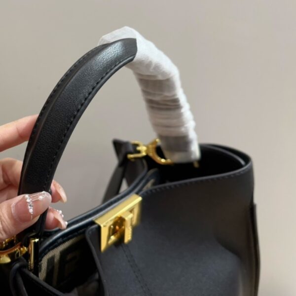 FENDI PEEKABOO X LITE MEDIUM BLACK 29CM 8BN310A5E9F19PH - Image 6
