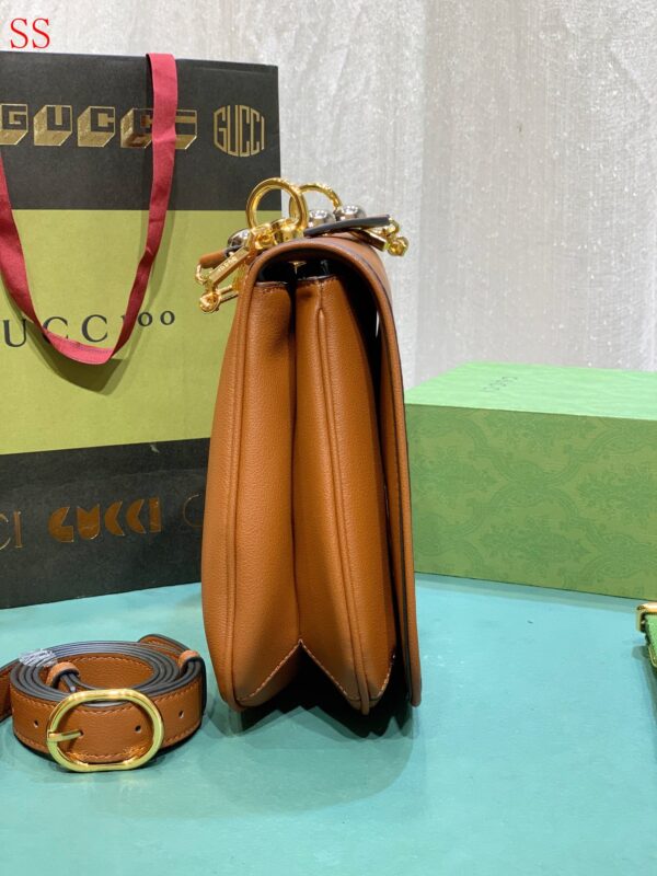 GUCCI BLONDIE MEDIUM BAG BROWN 29CM ‎ - Image 5
