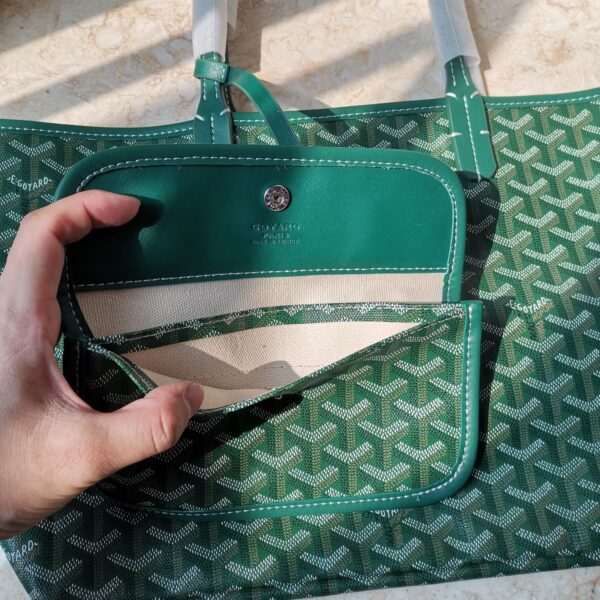 GOYARD PARIS GREEN ISABELLE PM BAG - Image 7