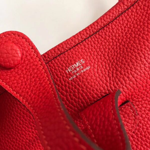 HERMES CLEMENCE EVELYNE PM 30CM RED - Image 6