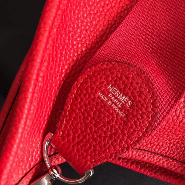 HERMES CLEMENCE EVELYNE PM 30CM RED - Image 4