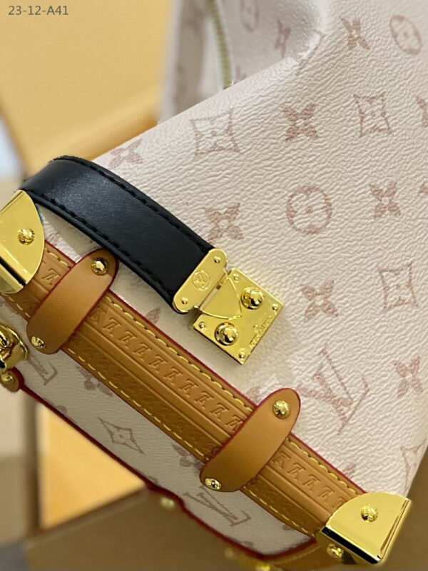 LOUIS VUITTON SIDE TRUNK BAG MONOGRAM BEIGE 24CM - Image 5