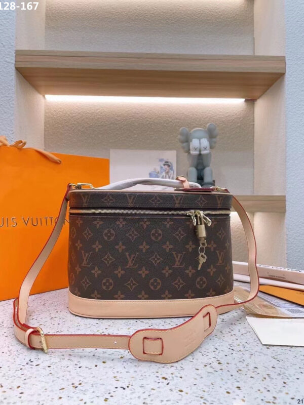 LOUIS VUITTON NICE VANITY MONOGRAM BROWN AND BEIGE 31CM M44935 - Image 2