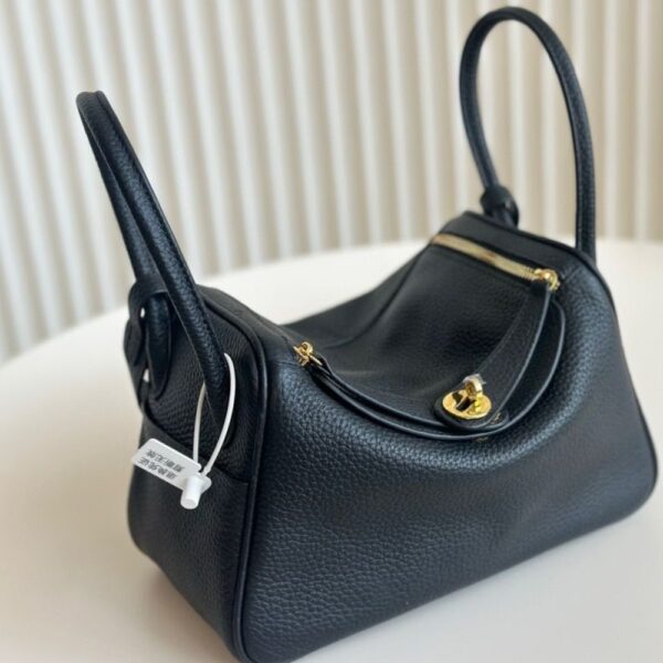 HERMES LINDY 26 BAG BLACK 26CM - Image 2
