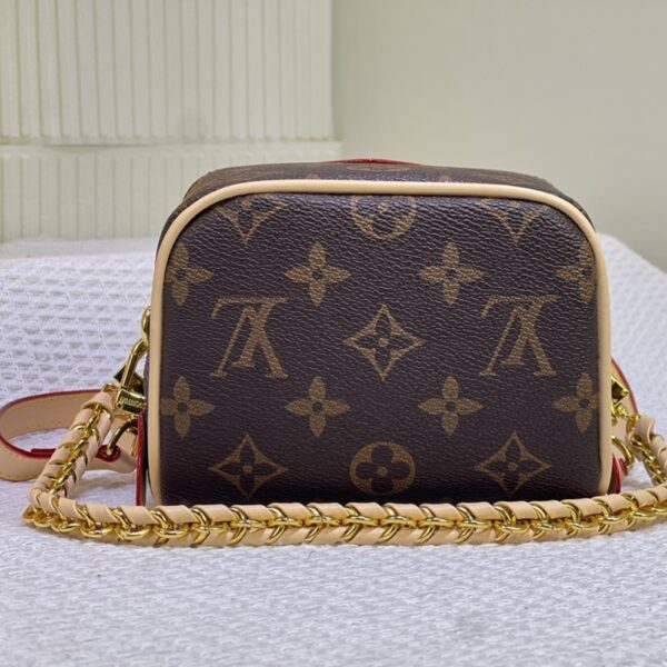 LOUIS VUITTON JUST IN CASE MONOGRAM CANVAS LEATHER BROWN 13CM M47096 - Image 6