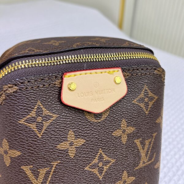 LOUIS VUITTON JUST IN CASE MONOGRAM CANVAS LEATHER BROWN 13CM M47096 - Image 7