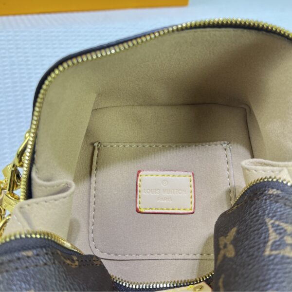 LOUIS VUITTON JUST IN CASE MONOGRAM CANVAS LEATHER BROWN 13CM M47096 - Image 10