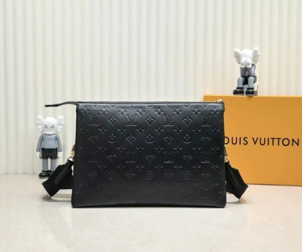 LOUIS VUITTON COUSSIN MM BAG BLACK 34CM - Image 2