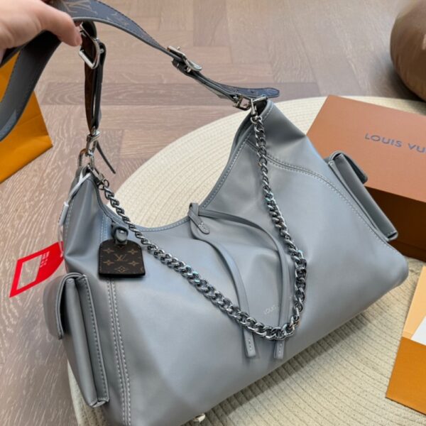 LOUIS VUITTON CARRYALL DARK MM GRIS TRIANON 40CM M12583 - Image 2