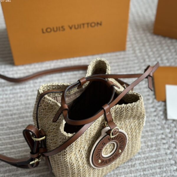 LOUIS VUITTON NOÉ PURSE TAN 18CM M83521 - Image 8