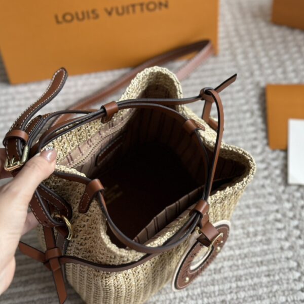 LOUIS VUITTON NOÉ PURSE TAN 18CM M83521 - Image 10