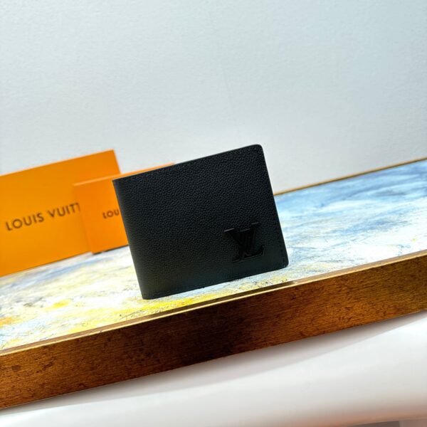 LOUIS VUITTON MULTIPLE WALLET BLACK 11CM M30295 - Image 2