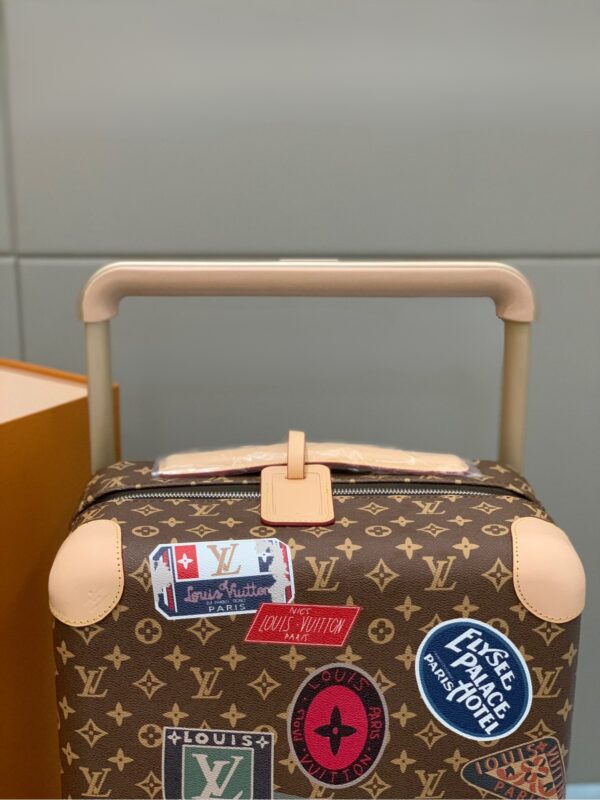 LOUIS VUITTON HORIZON 55 SUITCASE MONOGRAM COATED CANVAS STICKER PRINTS 55CM M24959 - Image 3