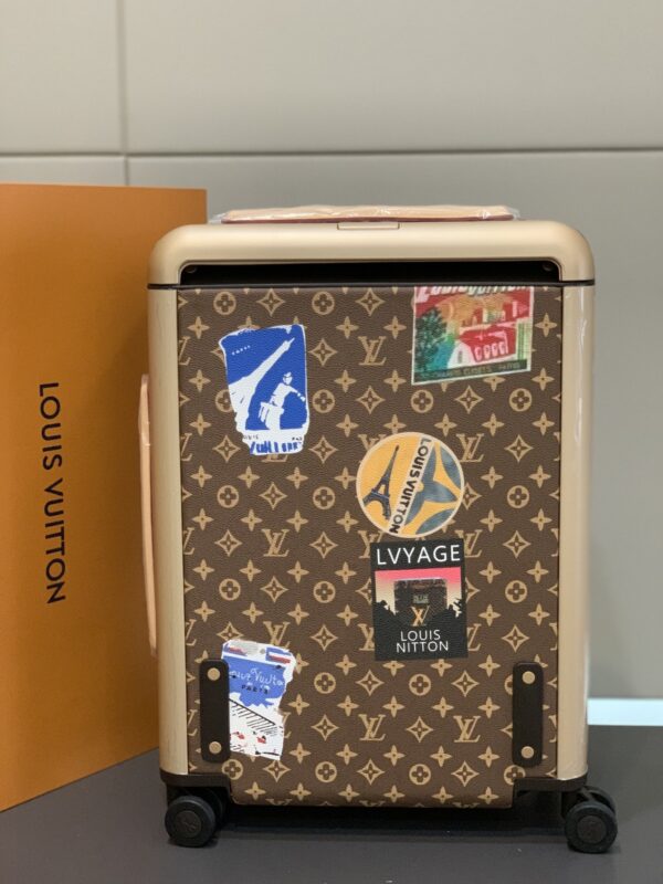 LOUIS VUITTON HORIZON 55 SUITCASE MONOGRAM COATED CANVAS STICKER PRINTS 55CM M24959 - Image 7