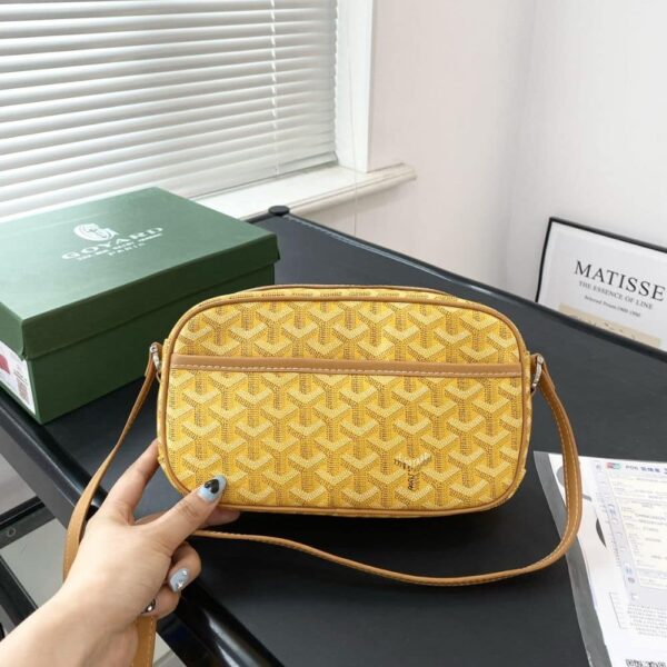 GOYARD CAP VERT BAG YELLOW 23CM - Image 2