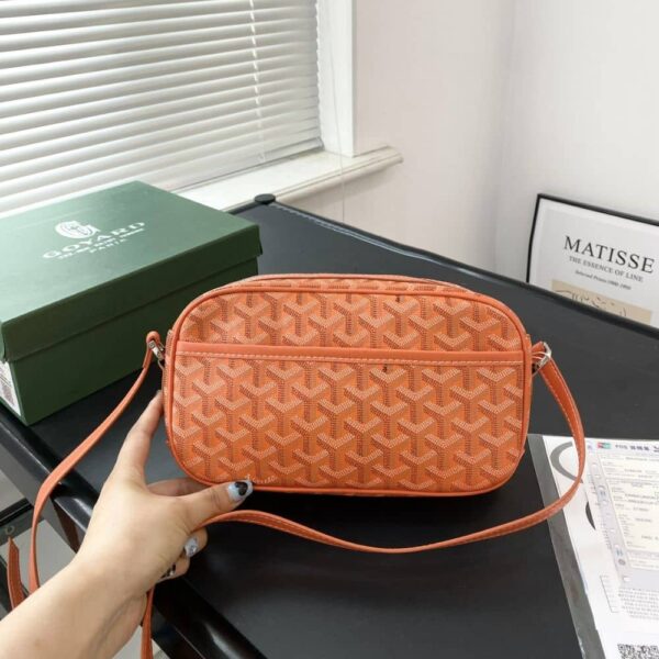 GOYARD CAP VERT BAG ORANGE 23CM - Image 2