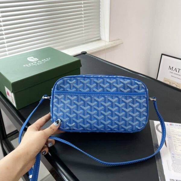 GOYARD CAP VERT BAG BLUE 23CM - Image 2
